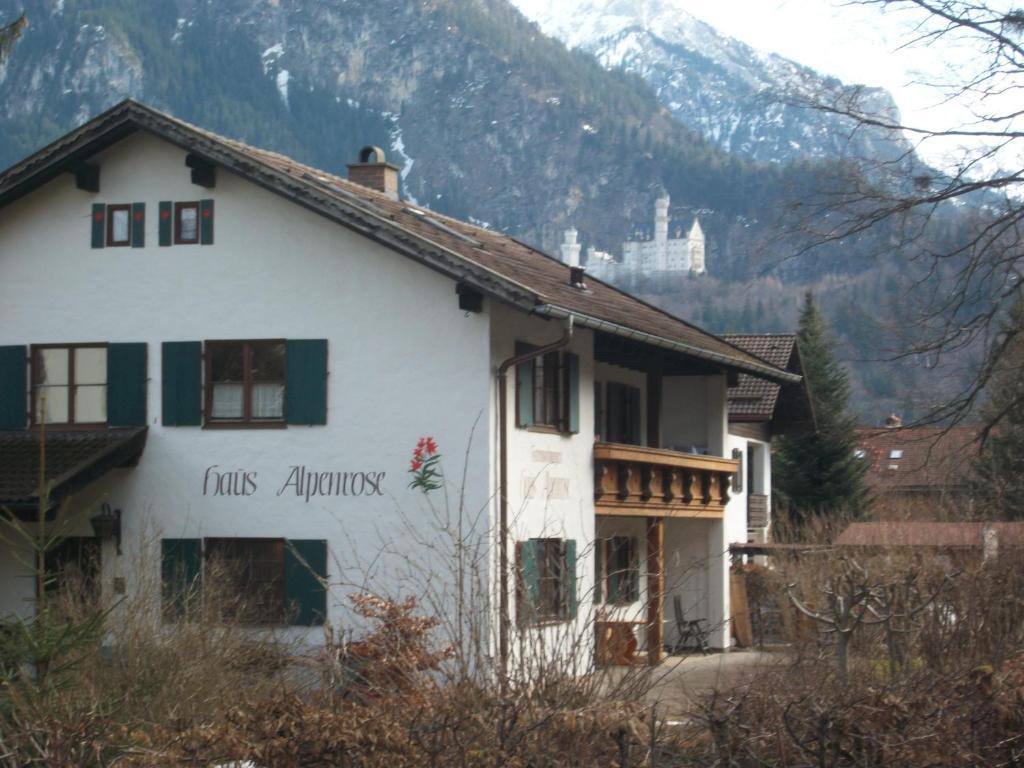 דירות שוונגאו Haus Alpenrose מראה חיצוני תמונה